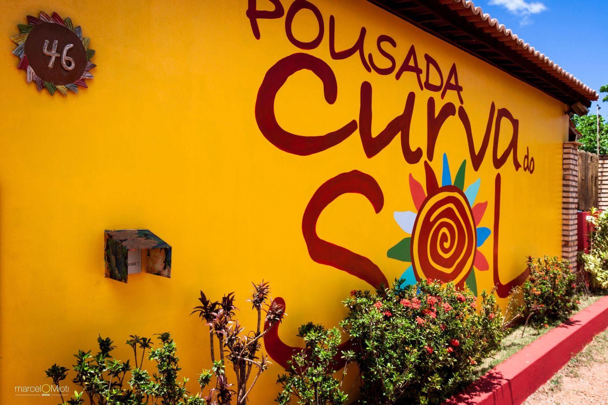 Pousada Curva Do Sol São Miguel do Gostoso Exteriör bild